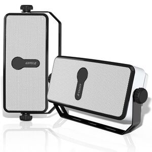 Inwa Bluetooth Outdoor Wall Mount Speakers IPX5 Waterproof 2-Pack